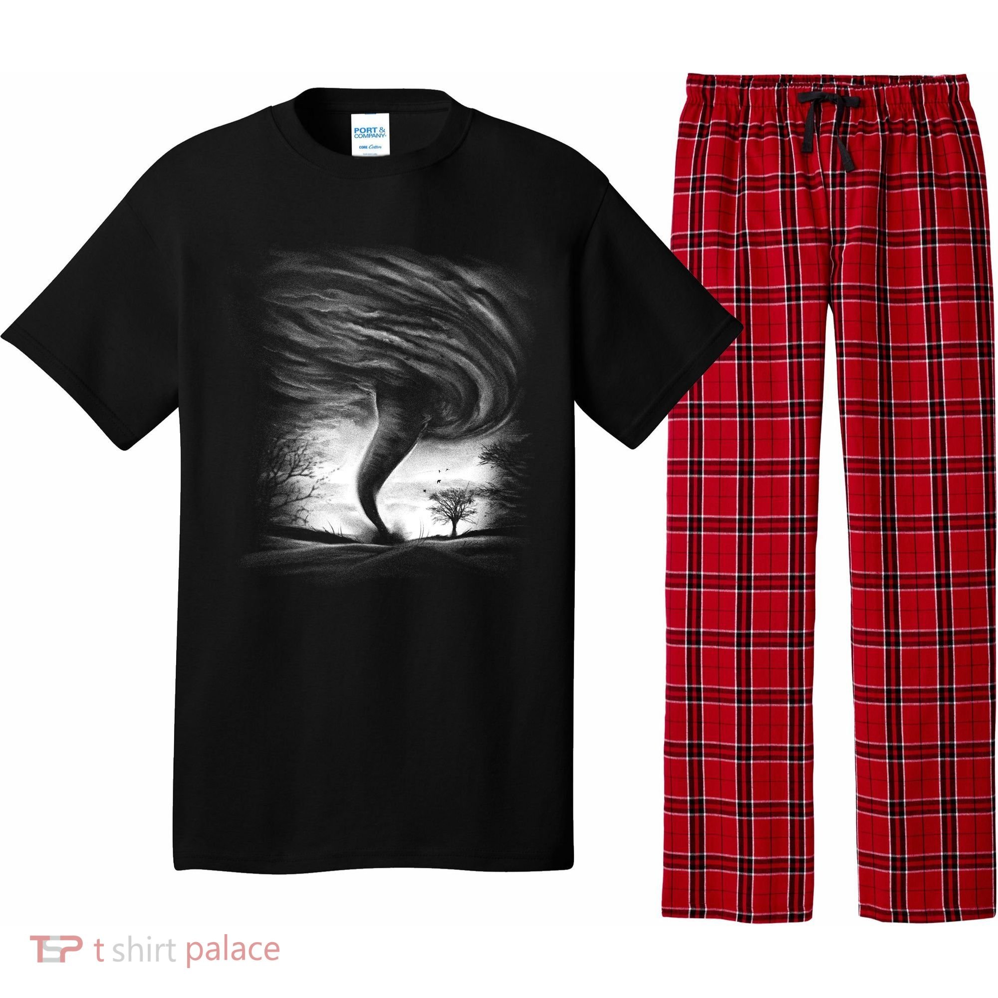 Realistic Tornado Pajama Set