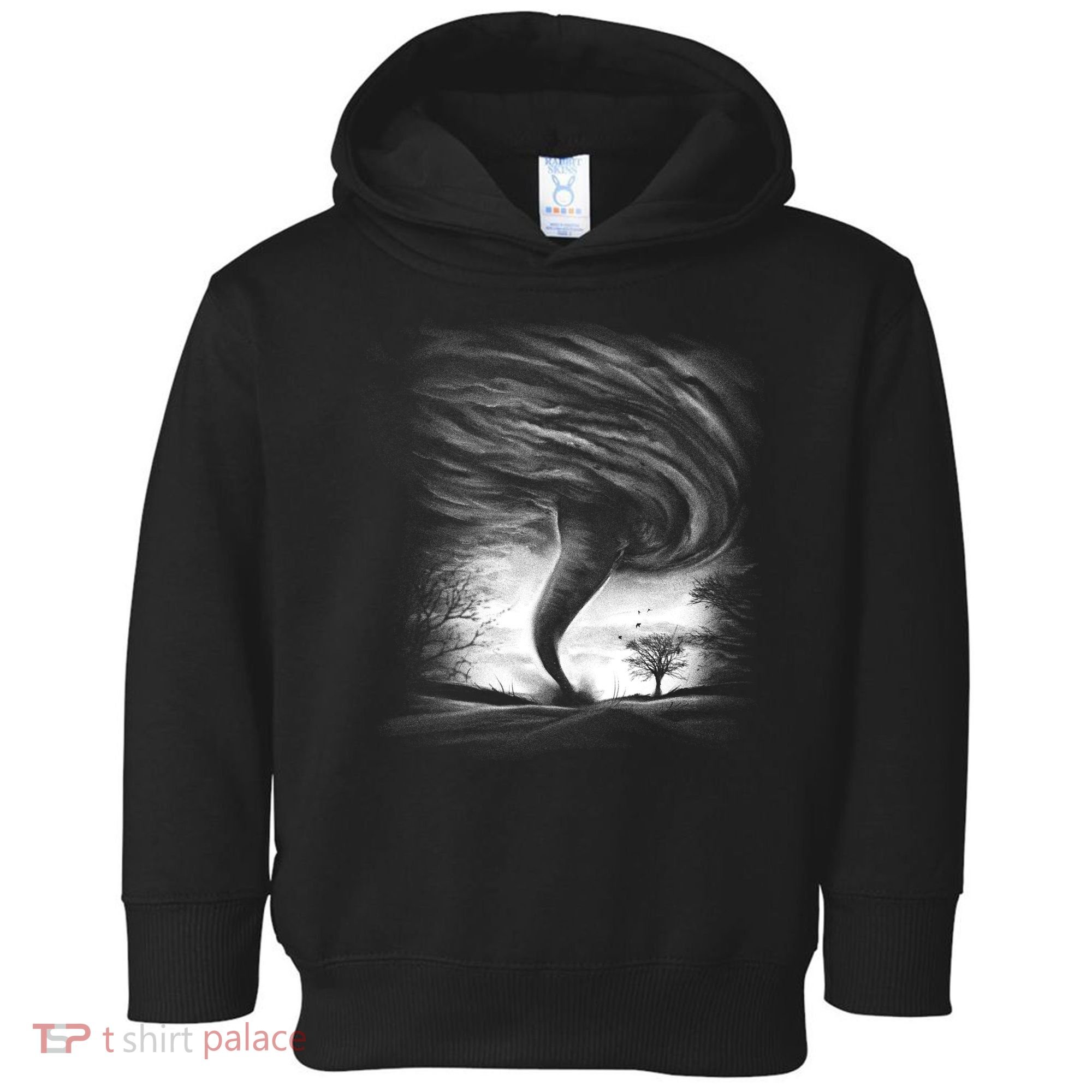 Realistic Tornado Toddler Hoodie
