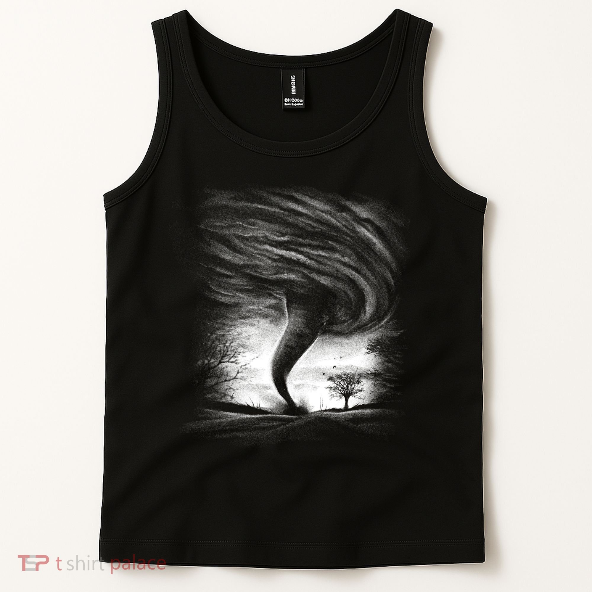 Realistic Tornado Tank Top