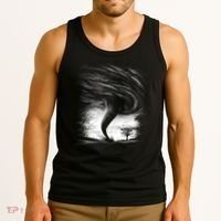 Realistic Tornado Tank Top thumb 3
