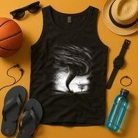 Realistic Tornado Tank Top thumb 4