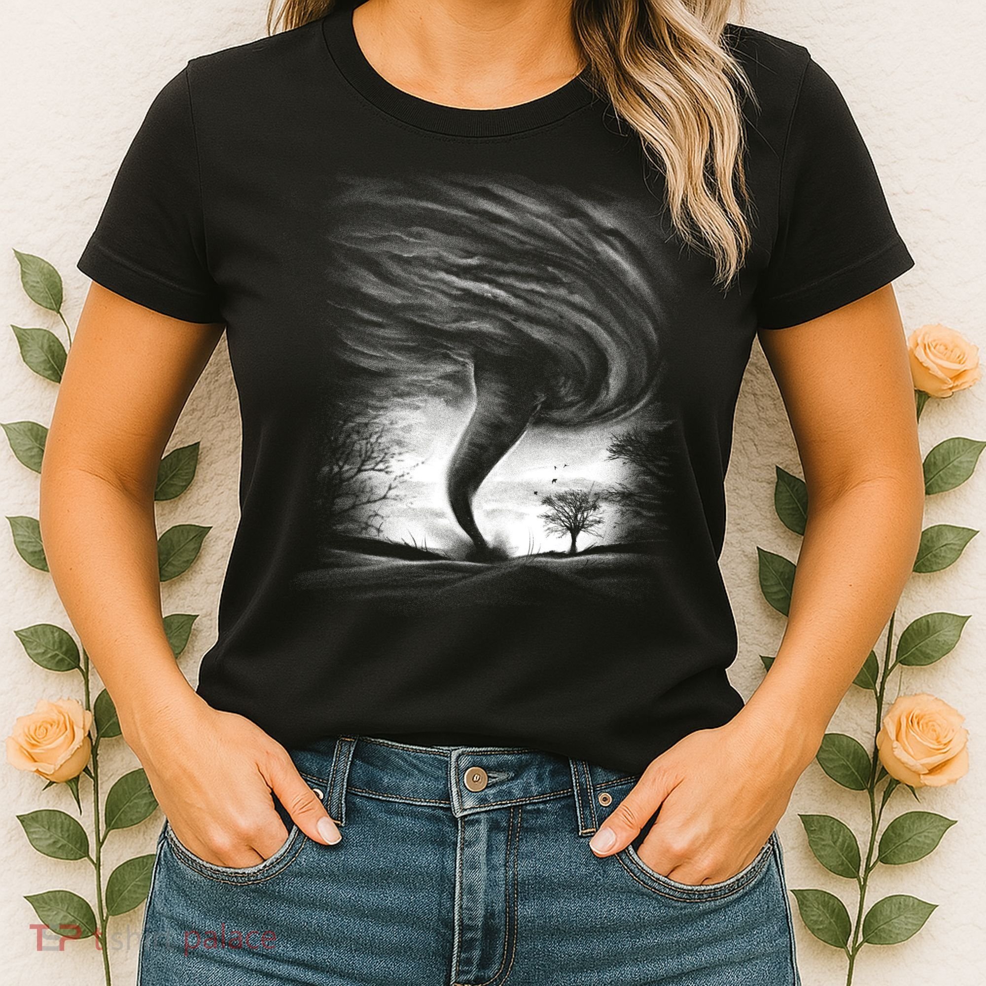 Realistic Tornado Women's T-Shirt