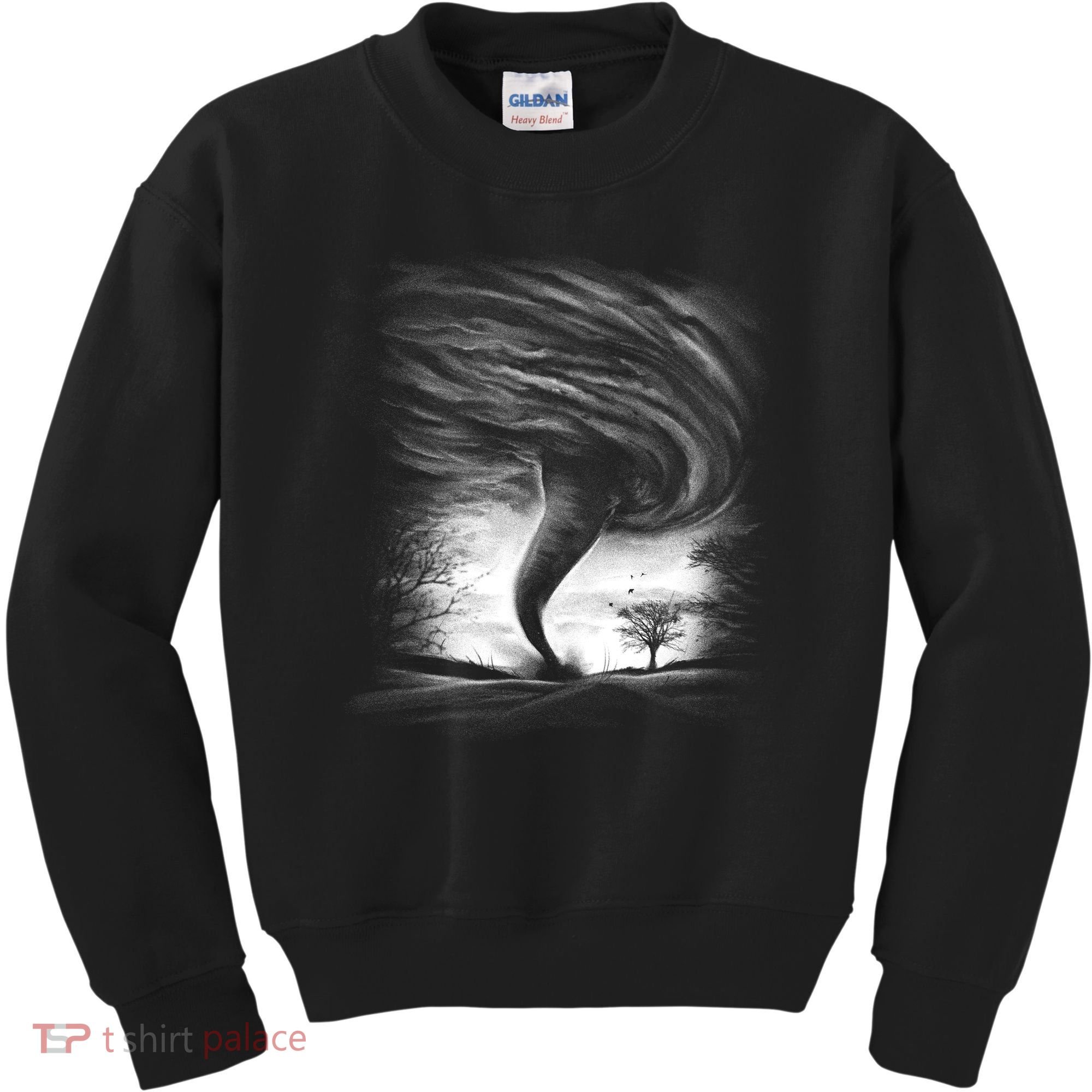 Realistic Tornado Kids Sweatshirt