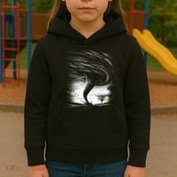 Realistic Tornado Kids Hoodie thumb 3