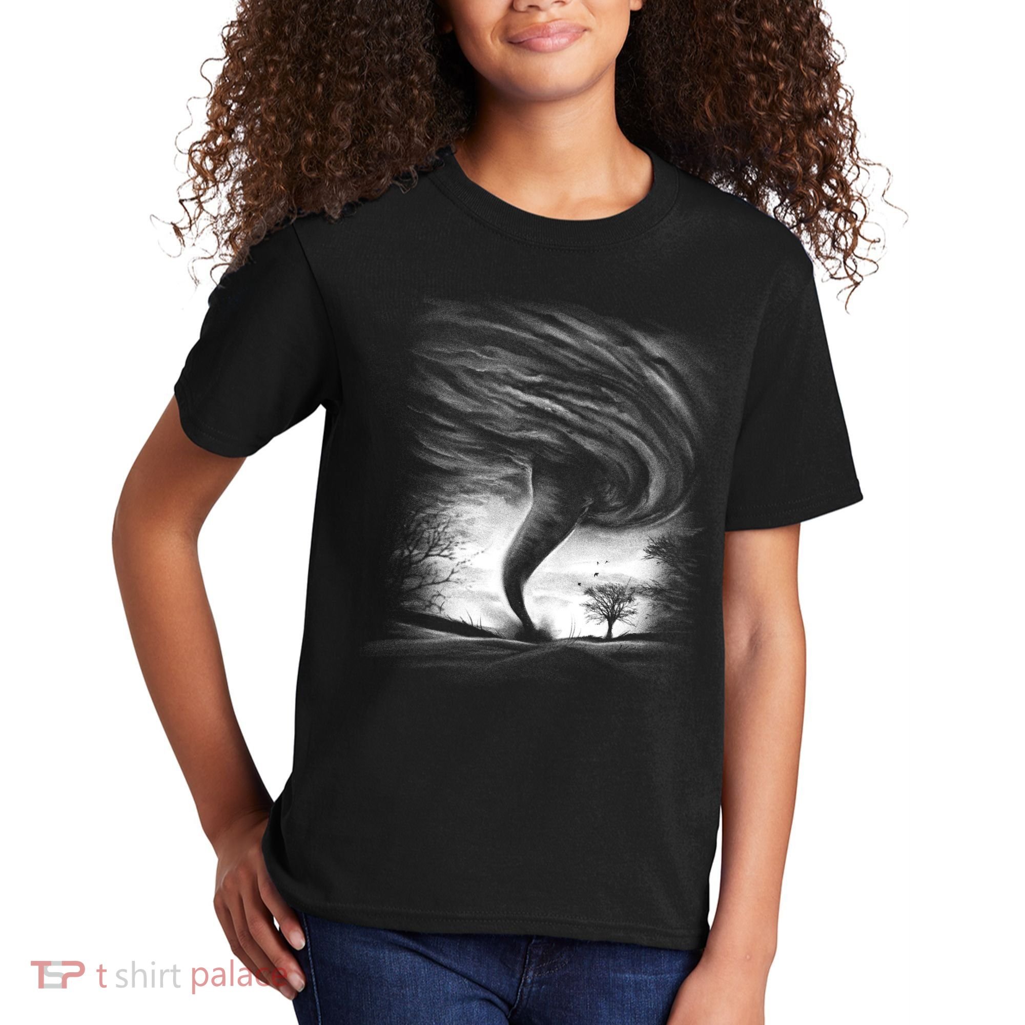 Realistic Tornado Kids T-Shirt