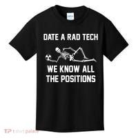 Radiology Technician Rad Tech X Ray Funny Date A Rad Tech Kids T-Shirt thumb 0