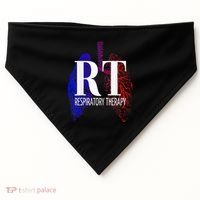 Respiratory Therapy Rrt Respiratory Care USA-Made Doggie Bandana thumb 0