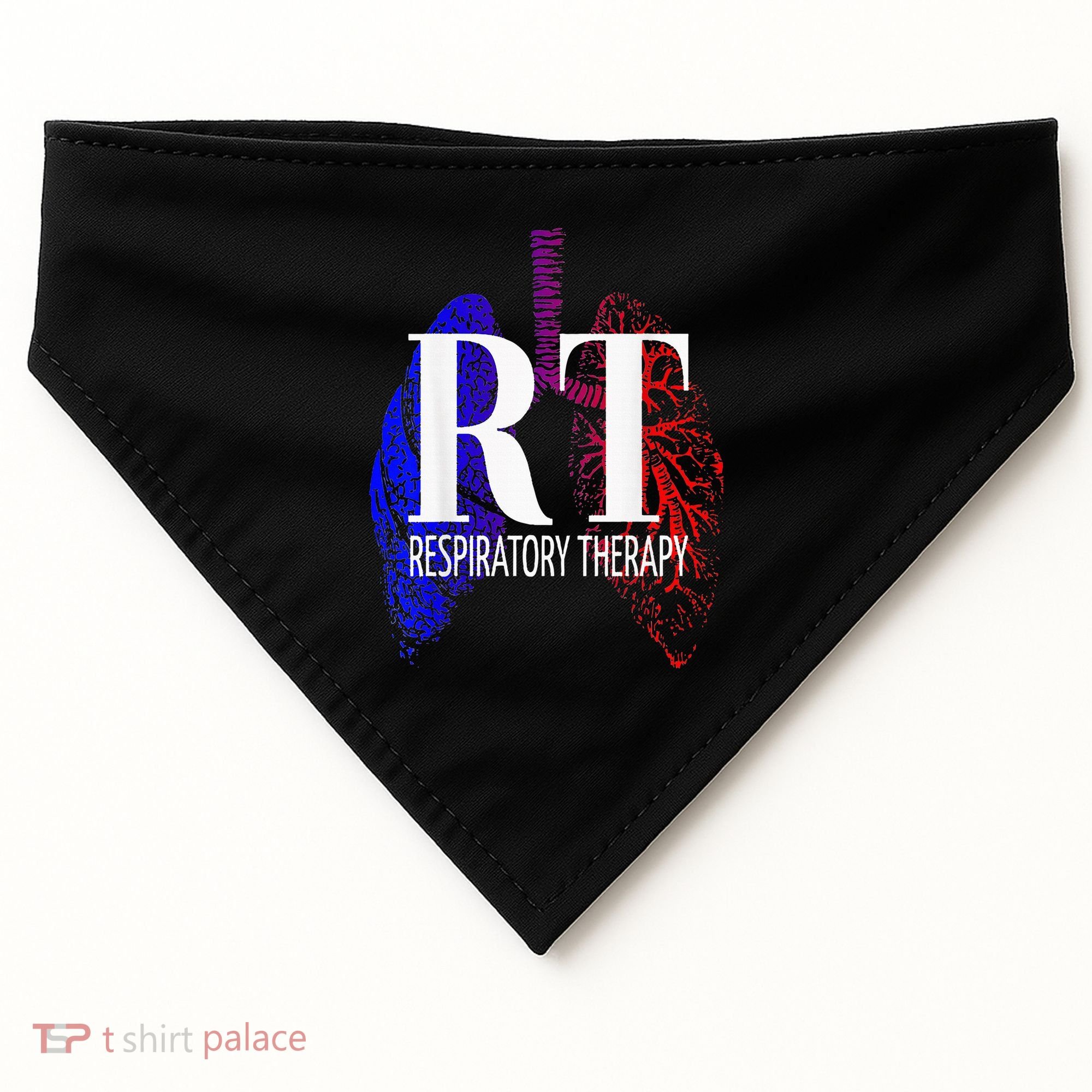 Respiratory Therapy Rrt Respiratory Care USA-Made Doggie Bandana