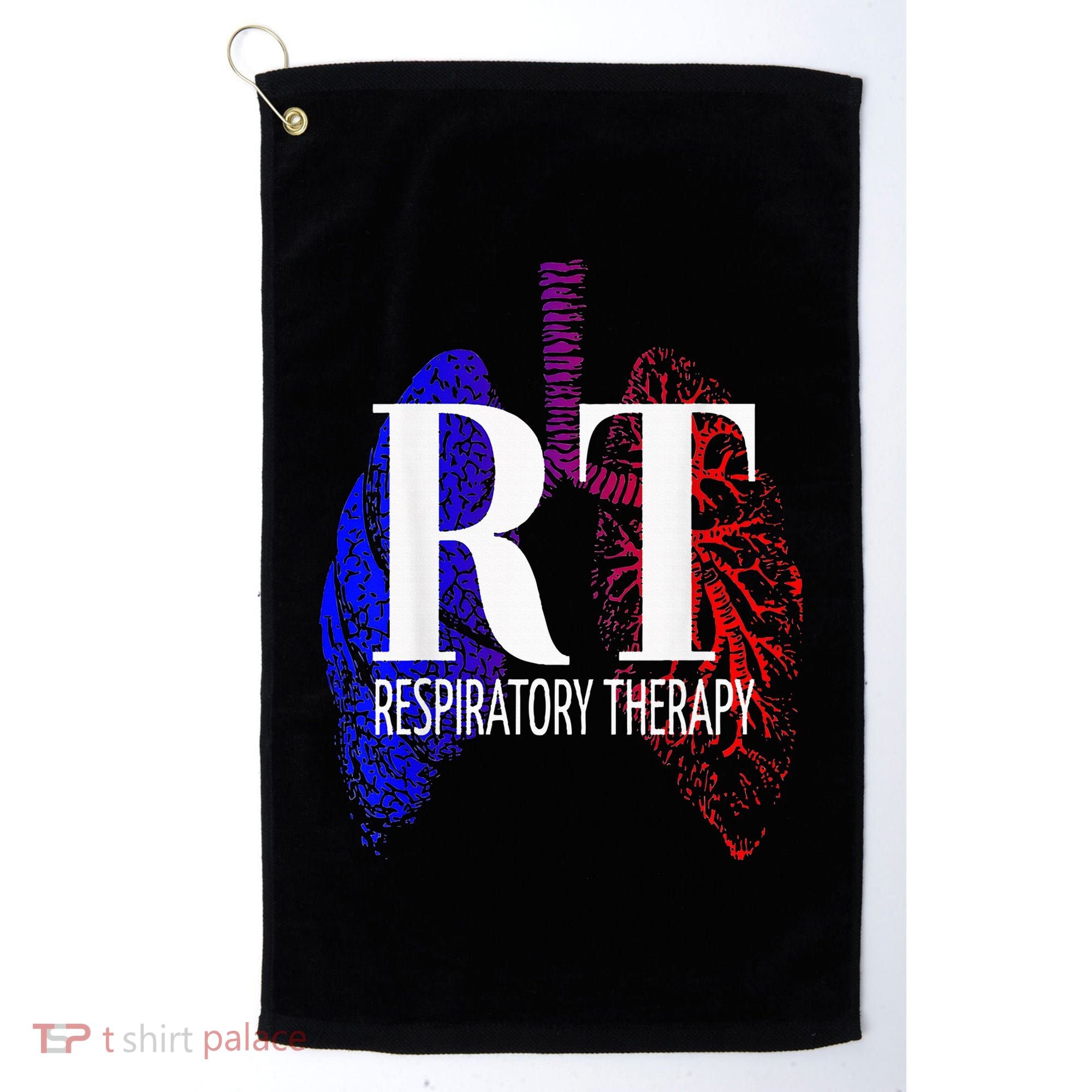 Respiratory Therapy Rrt Respiratory Care Golf Towel