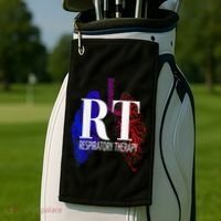 Respiratory Therapy Rrt Respiratory Care Golf Towel thumb 2