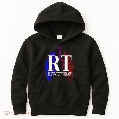 Respiratory Therapy Rrt Respiratory Care Kids Hoodie
