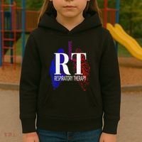 Respiratory Therapy Rrt Respiratory Care Kids Hoodie thumb 3