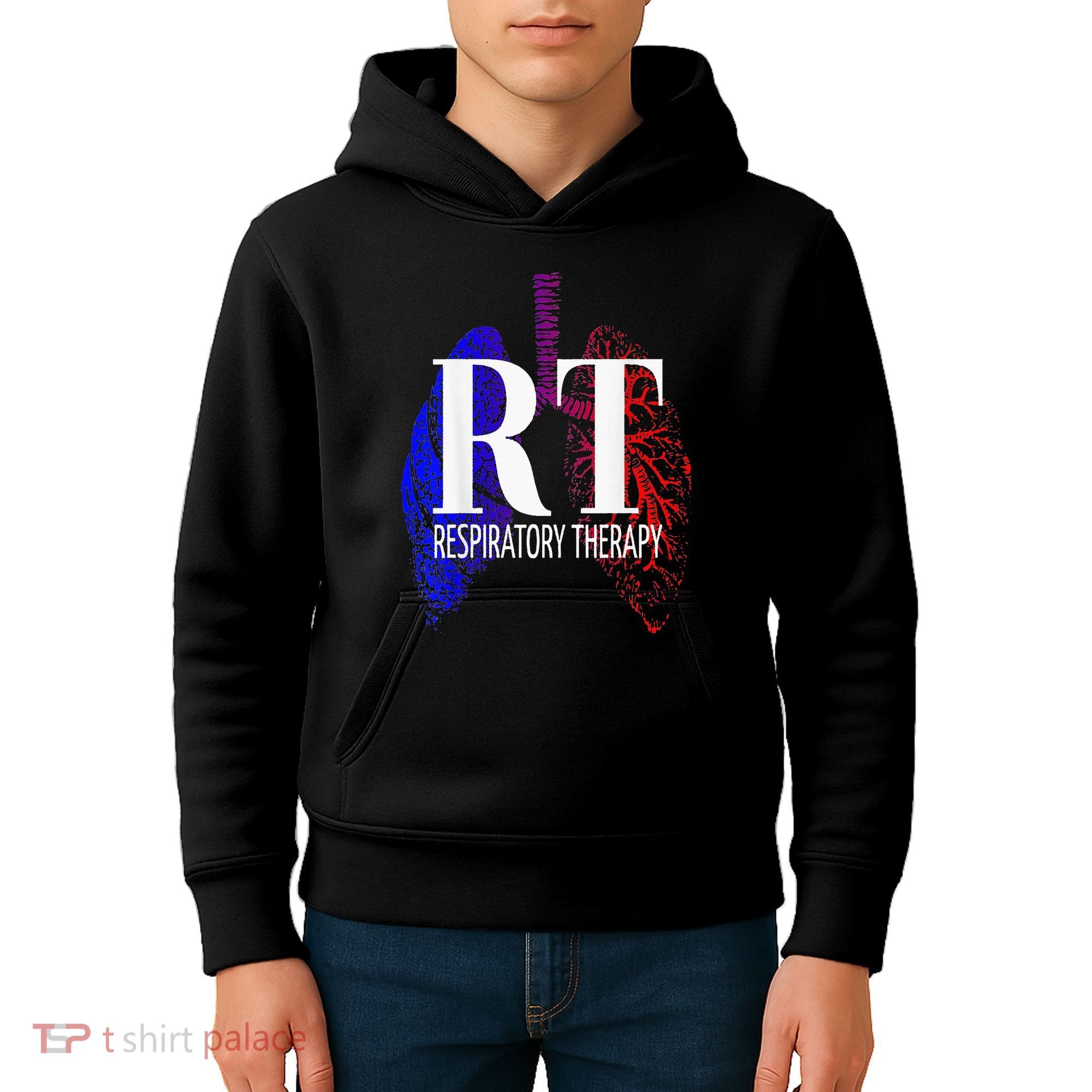 Respiratory Therapy Rrt Respiratory Care Kids Hoodie