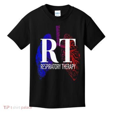 Respiratory Therapy Rrt Respiratory Care Kids T-Shirt