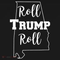 Roll Trump Roll Republican Party Alabama Long Sleeve Shirt thumb 2