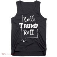 Roll Trump Roll Republican Party Alabama Tank Top thumb 0
