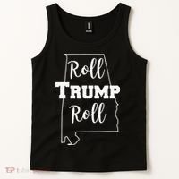 Roll Trump Roll Republican Party Alabama Tank Top thumb 2