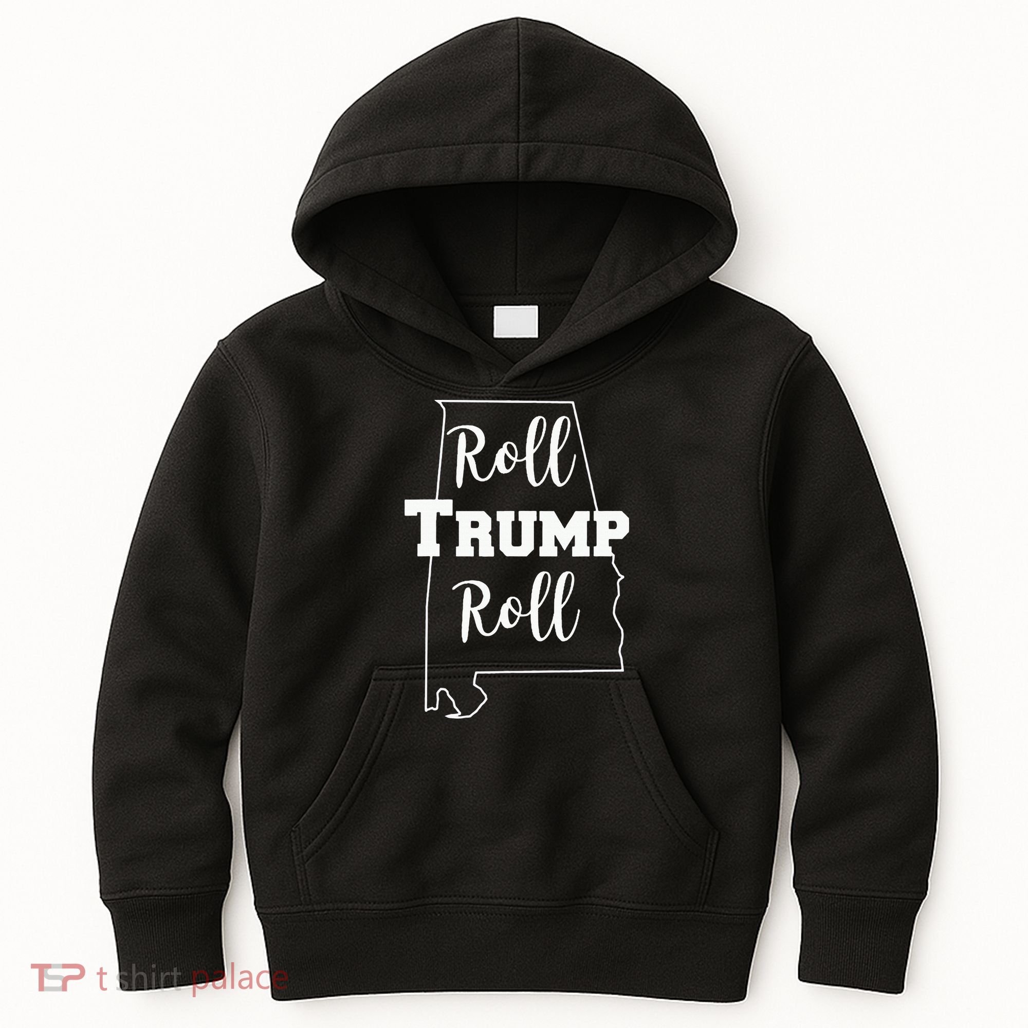 Roll Trump Roll Republican Party Alabama Kids Hoodie