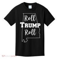 Roll Trump Roll Republican Party Alabama Kids T-Shirt thumb 0
