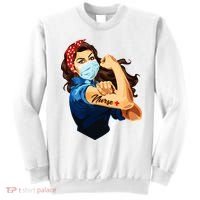Rosie The Riveter Woman Nurse Sweatshirt thumb 0