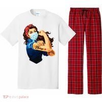 Rosie The Riveter Woman Nurse Pajama Set thumb 0