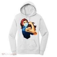 Rosie The Riveter Woman Nurse Women's Hoodie thumb 0