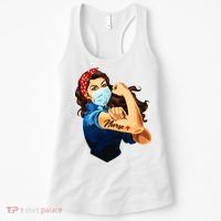 Rosie The Riveter Woman Nurse Women's Tank Top thumb 0
