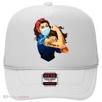 Rosie The Riveter Woman Nurse Hat thumb 0