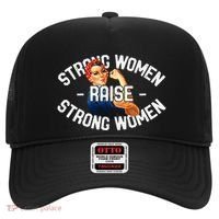 Rosie The Riveter Strong Women Raise Strong Women Hat thumb 0