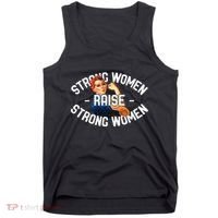 Rosie The Riveter Strong Women Raise Strong Women Tank Top thumb 0