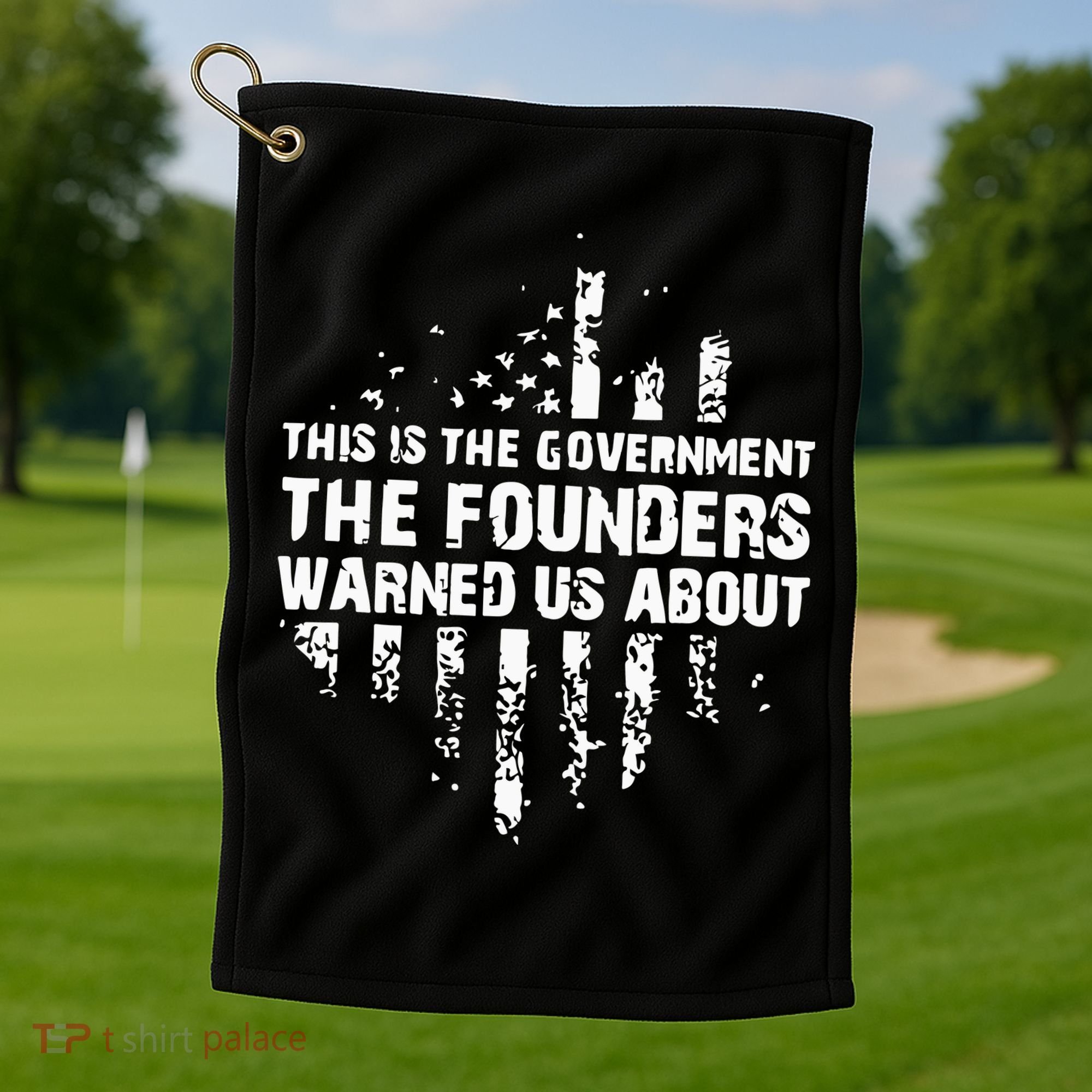 Resist Tyranny Golf Towel