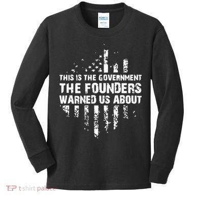 Resist Tyranny Kids Long Sleeve Shirt