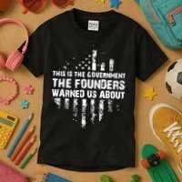 Resist Tyranny Kids T-Shirt thumb 3