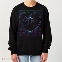 Respiratory Therapist Respiratory Therapy Retro Women's Sweatshirt thumb 0