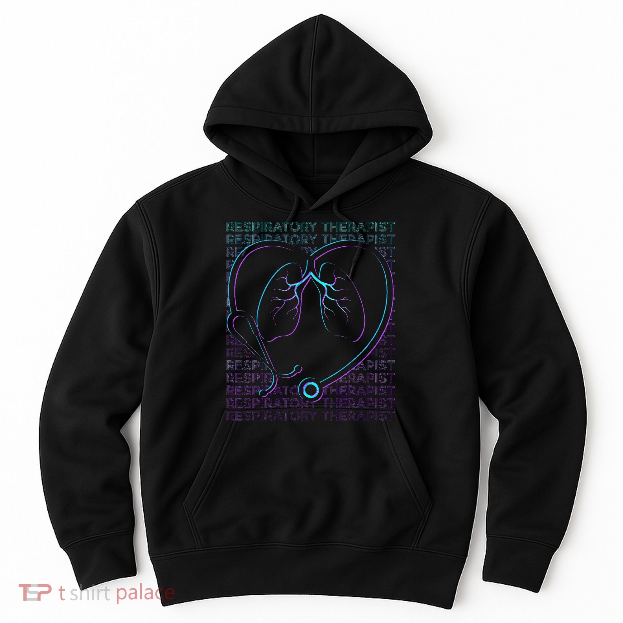 Respiratory Therapist Respiratory Therapy Retro Hoodie