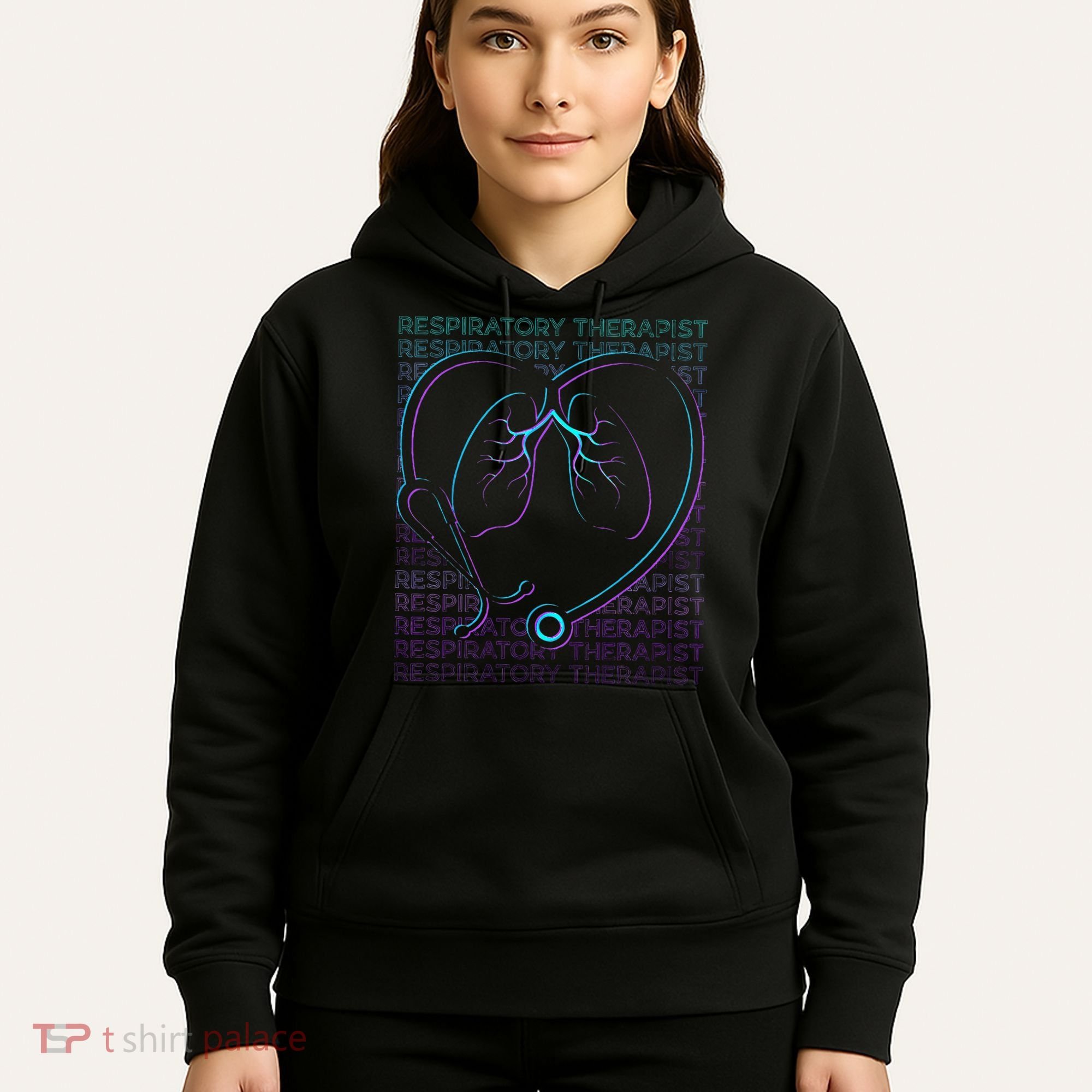 Respiratory Therapist Respiratory Therapy Retro Hoodie