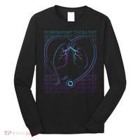 Respiratory Therapist Respiratory Therapy Retro Long Sleeve Shirt thumb 0