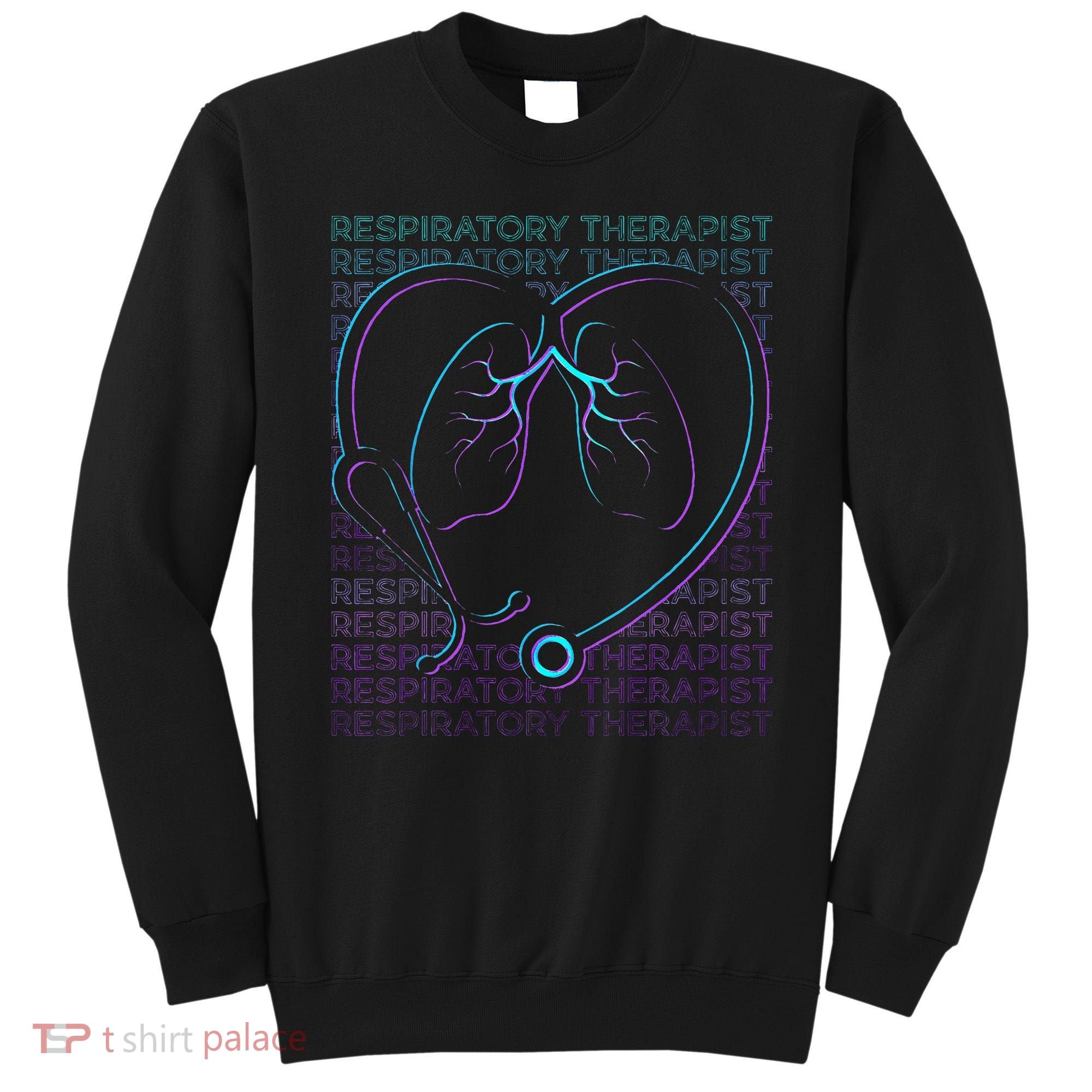 Respiratory Therapist Respiratory Therapy Retro Sweatshirt