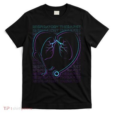 Respiratory Therapist Respiratory Therapy Retro T-Shirt