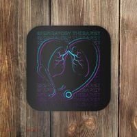 Respiratory Therapist Respiratory Therapy Retro Coaster thumb 0