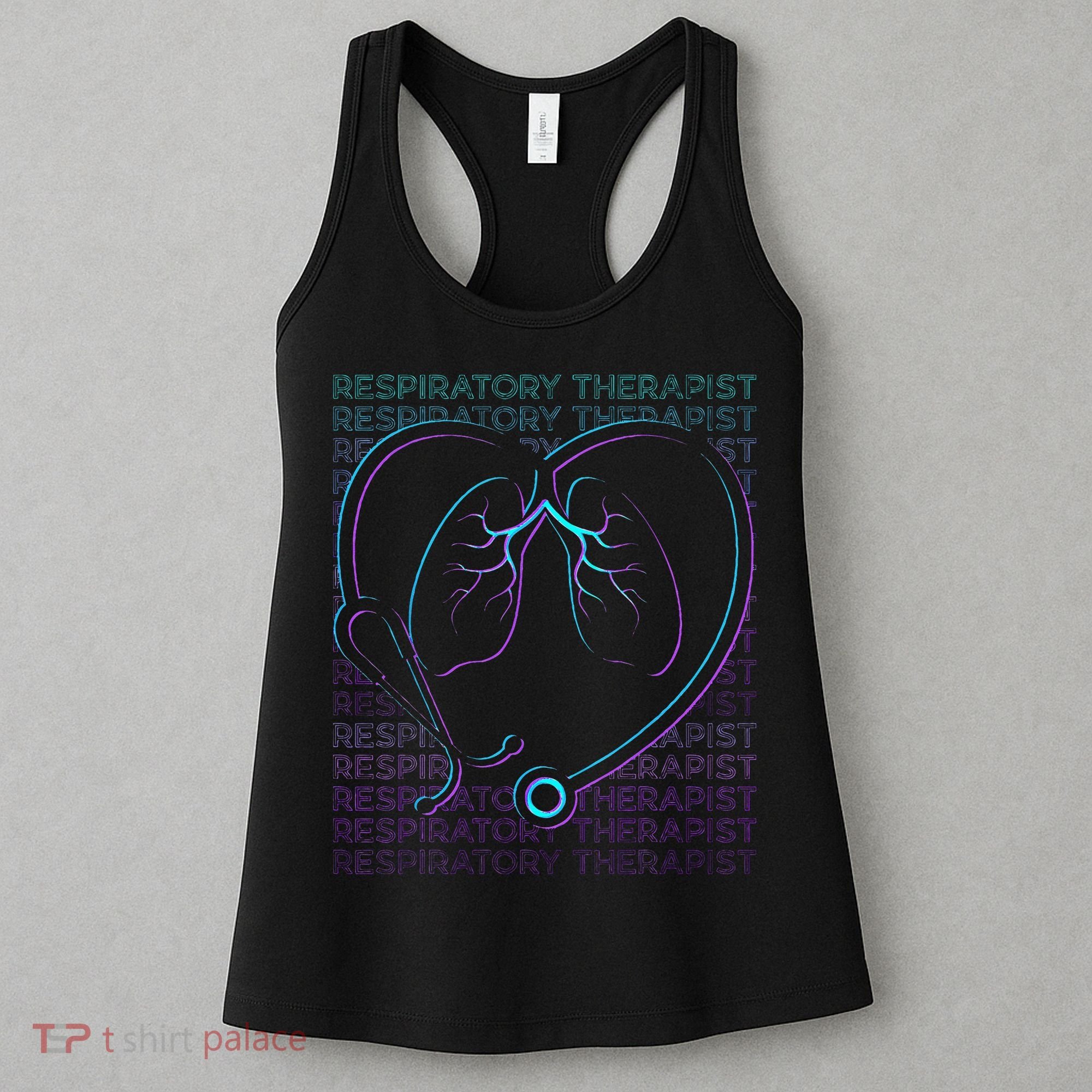 Respiratory Therapist Respiratory Therapy Retro Women's Tank Top