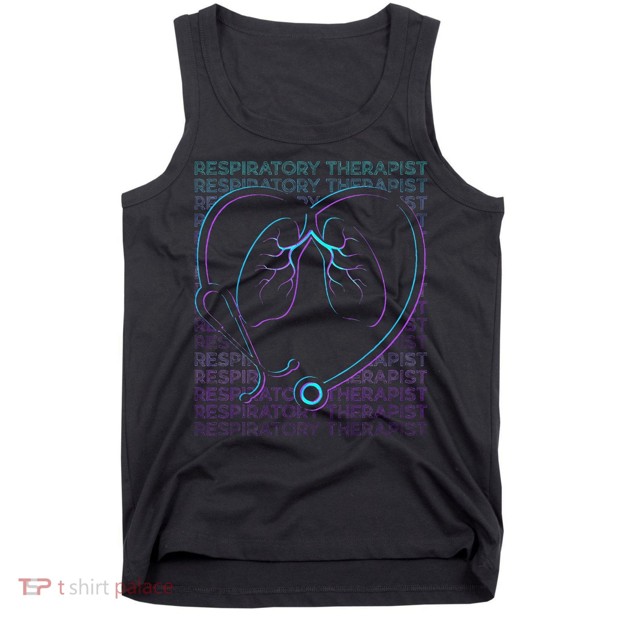 Respiratory Therapist Respiratory Therapy Retro Tank Top