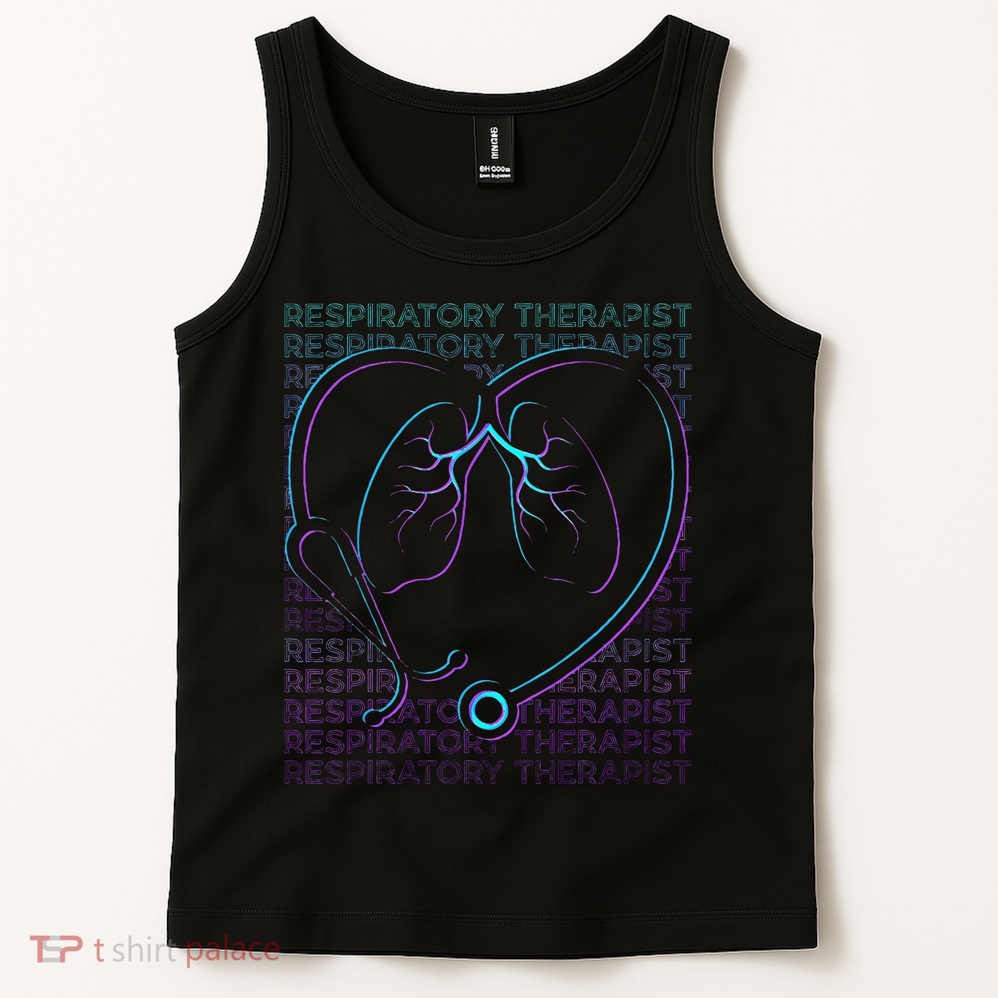 Respiratory Therapist Respiratory Therapy Retro Tank Top