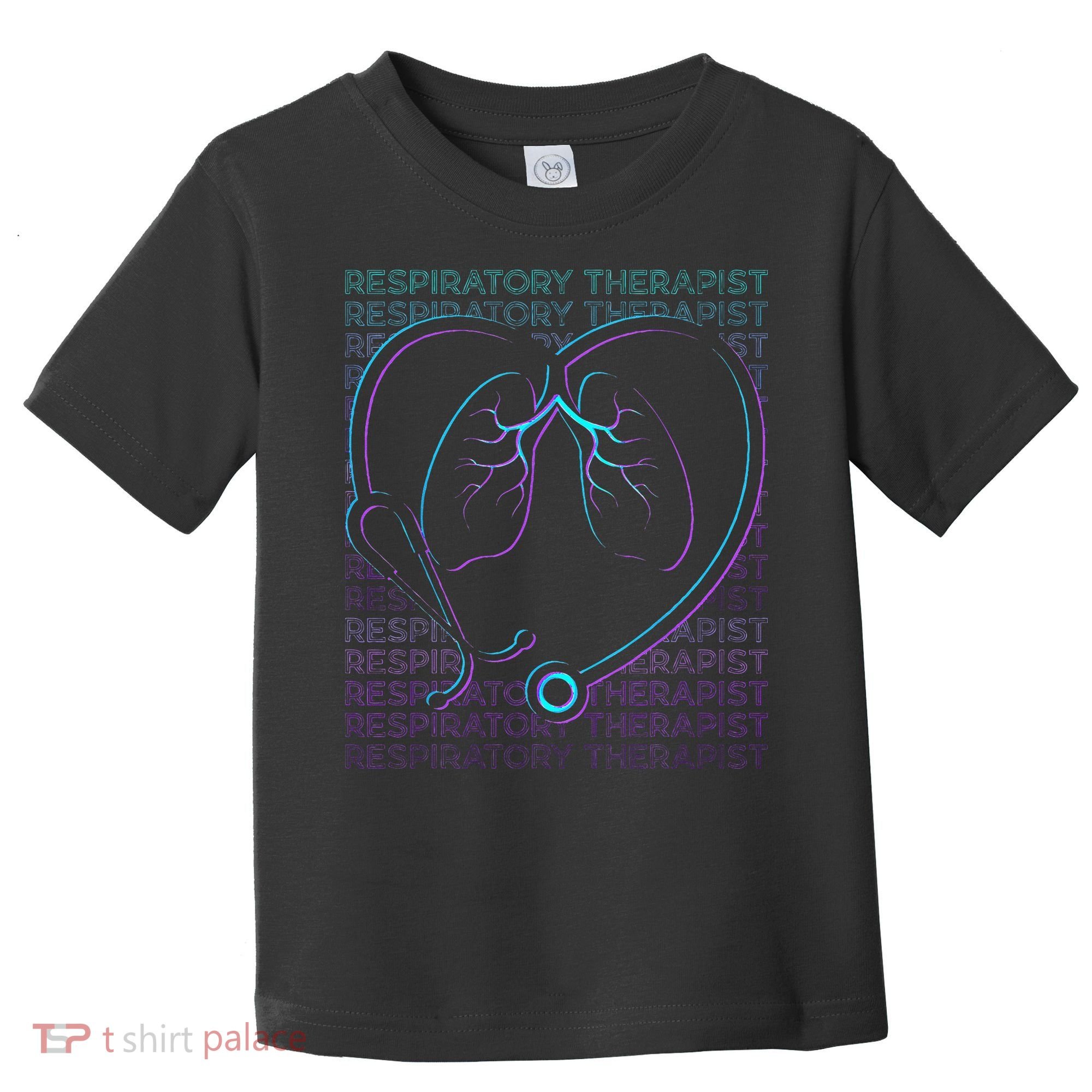 Respiratory Therapist Respiratory Therapy Retro Toddler T-Shirt