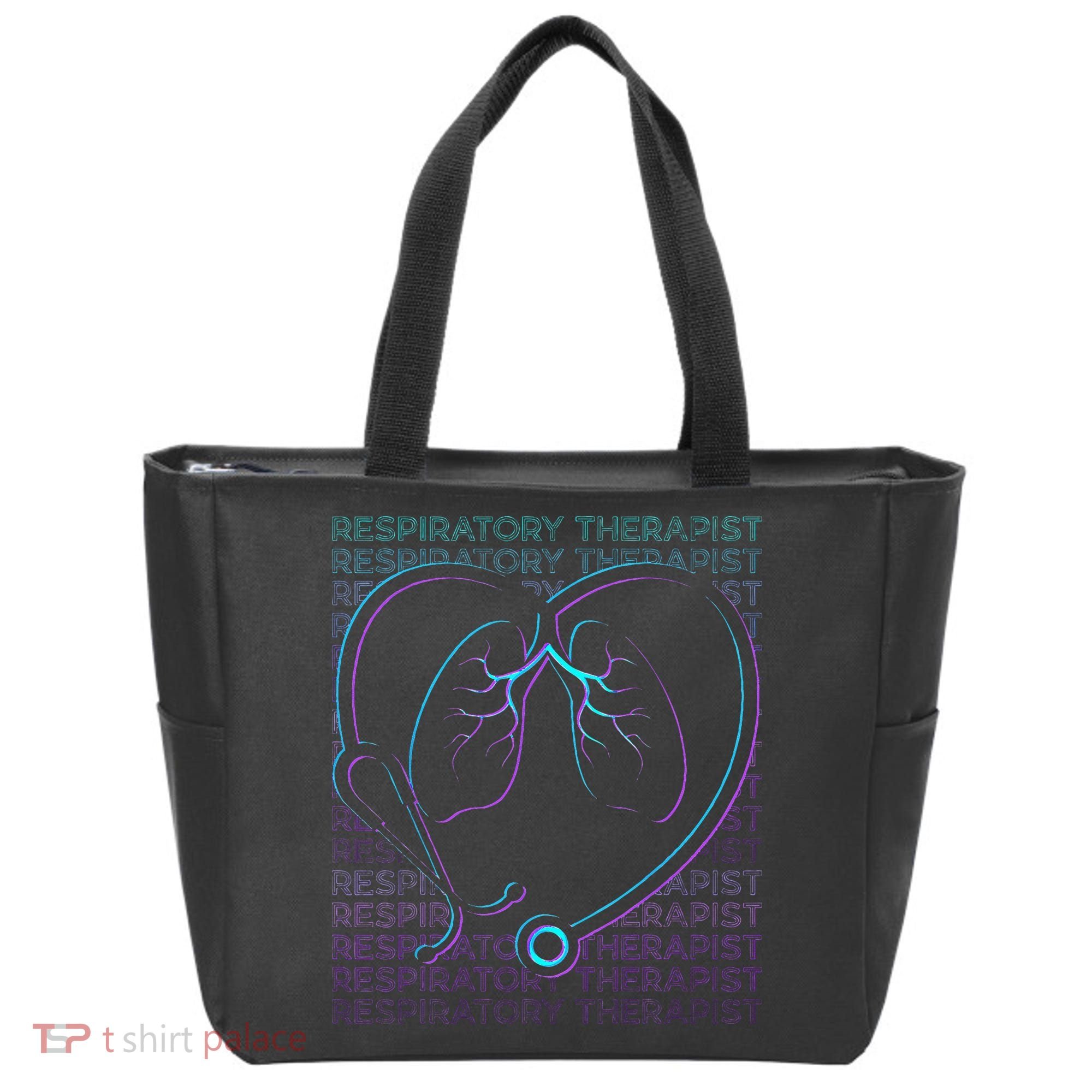 Respiratory Therapist Respiratory Therapy Retro Tote Bag
