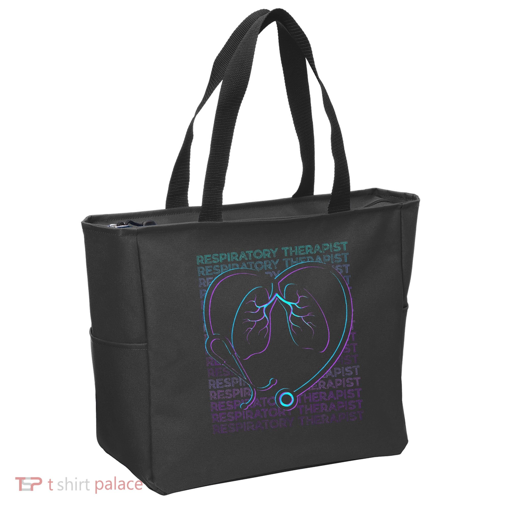Respiratory Therapist Respiratory Therapy Retro Tote Bag