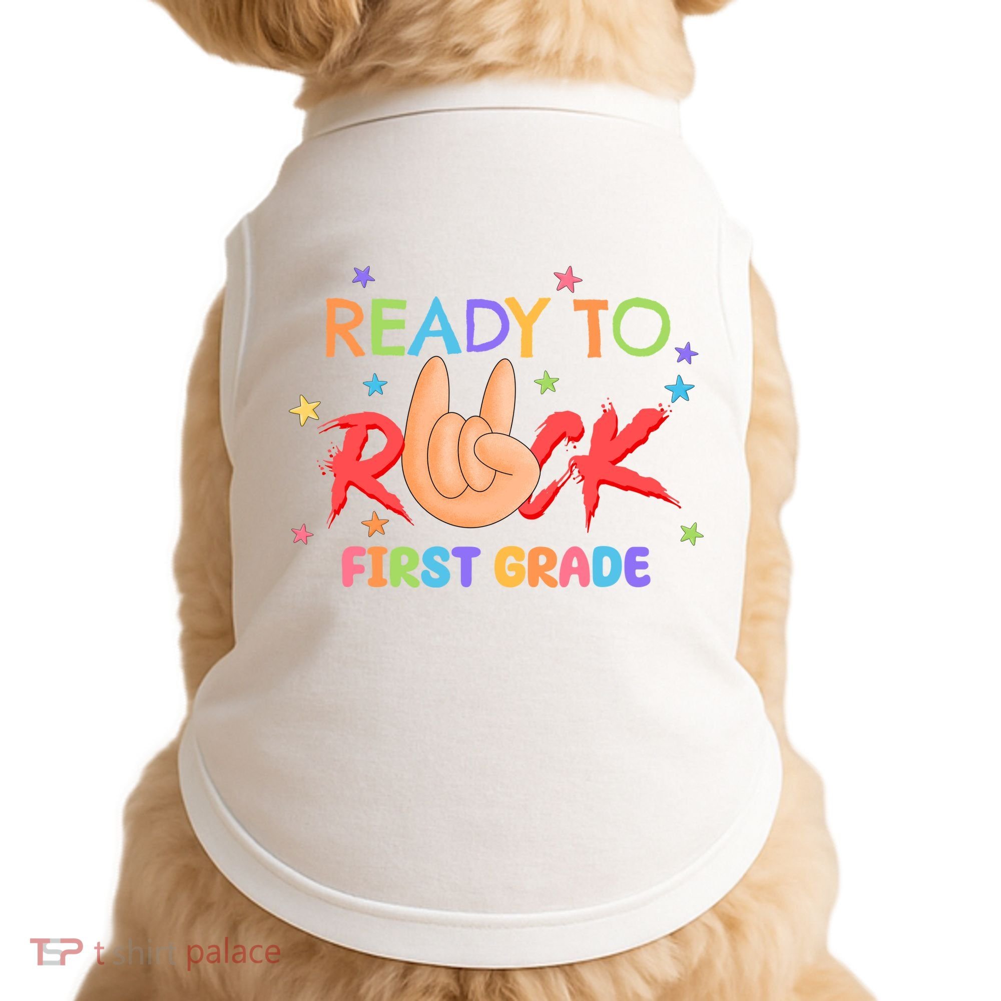 Ready To Rock First Grade Doggie Tank
