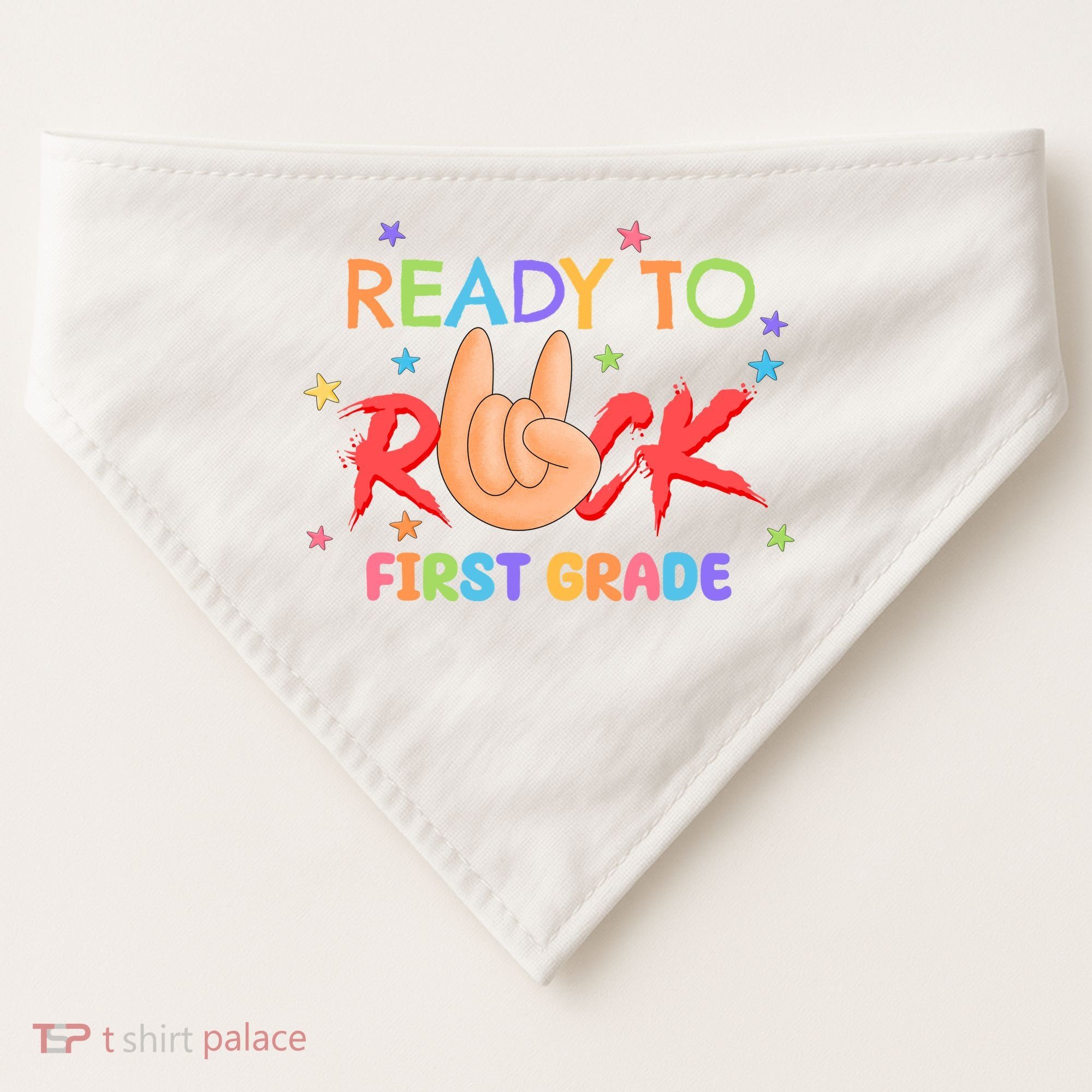 Ready To Rock First Grade USA-Made Doggie Bandana
