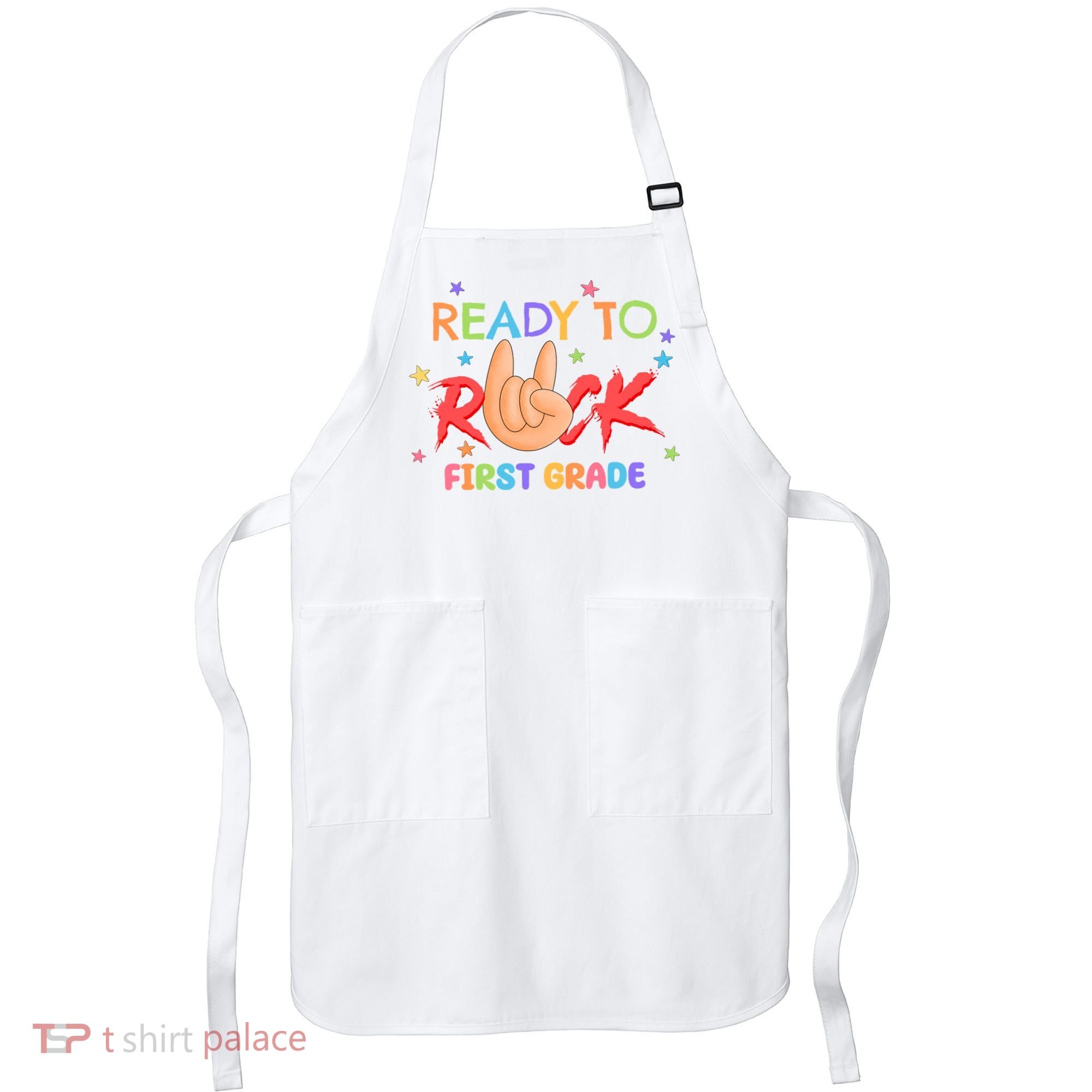 Ready To Rock First Grade Apron