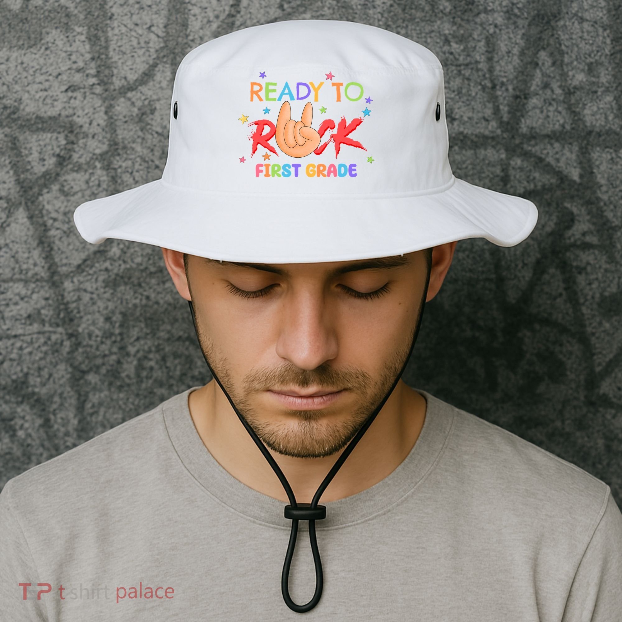 Ready To Rock First Grade Bucket Hat